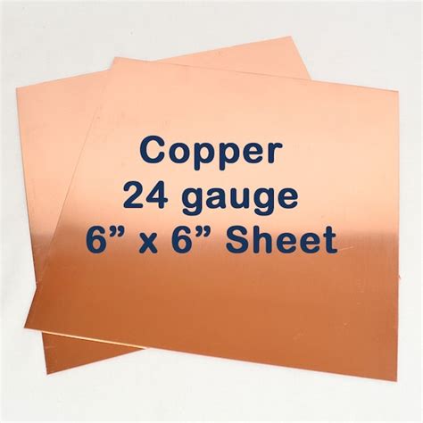 24 gauge copper sheets